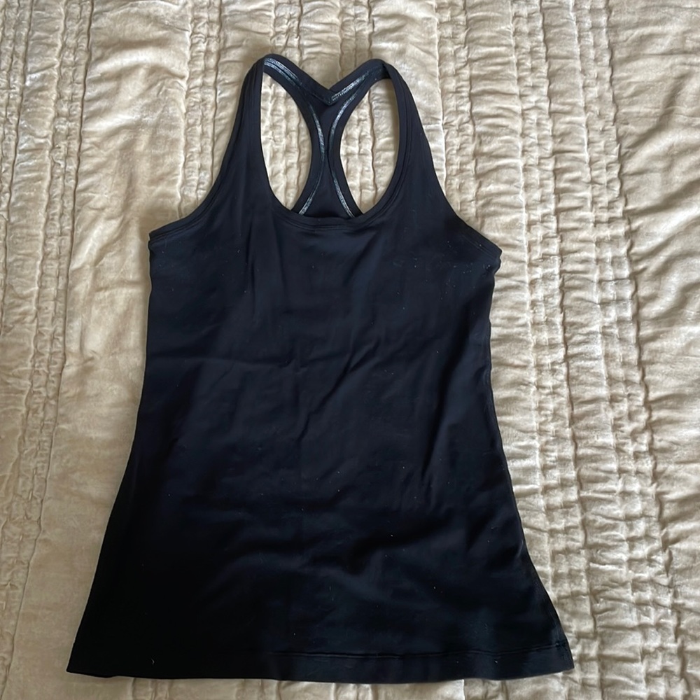 BLACK LULULEMON TANK